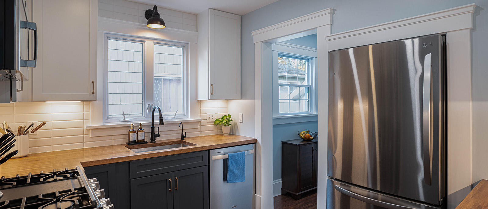 Transitional Century Home Kitchen