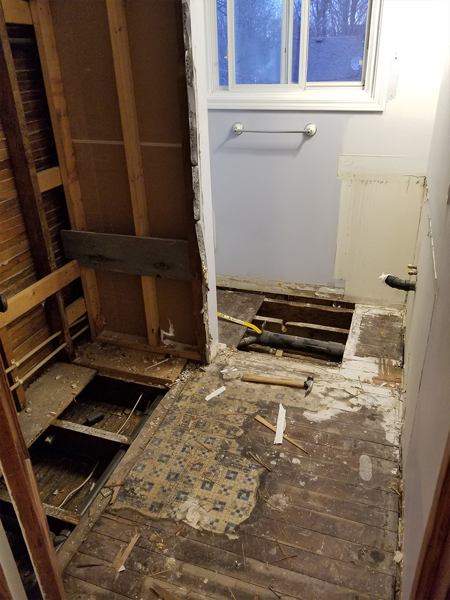 Wedi waterproof system