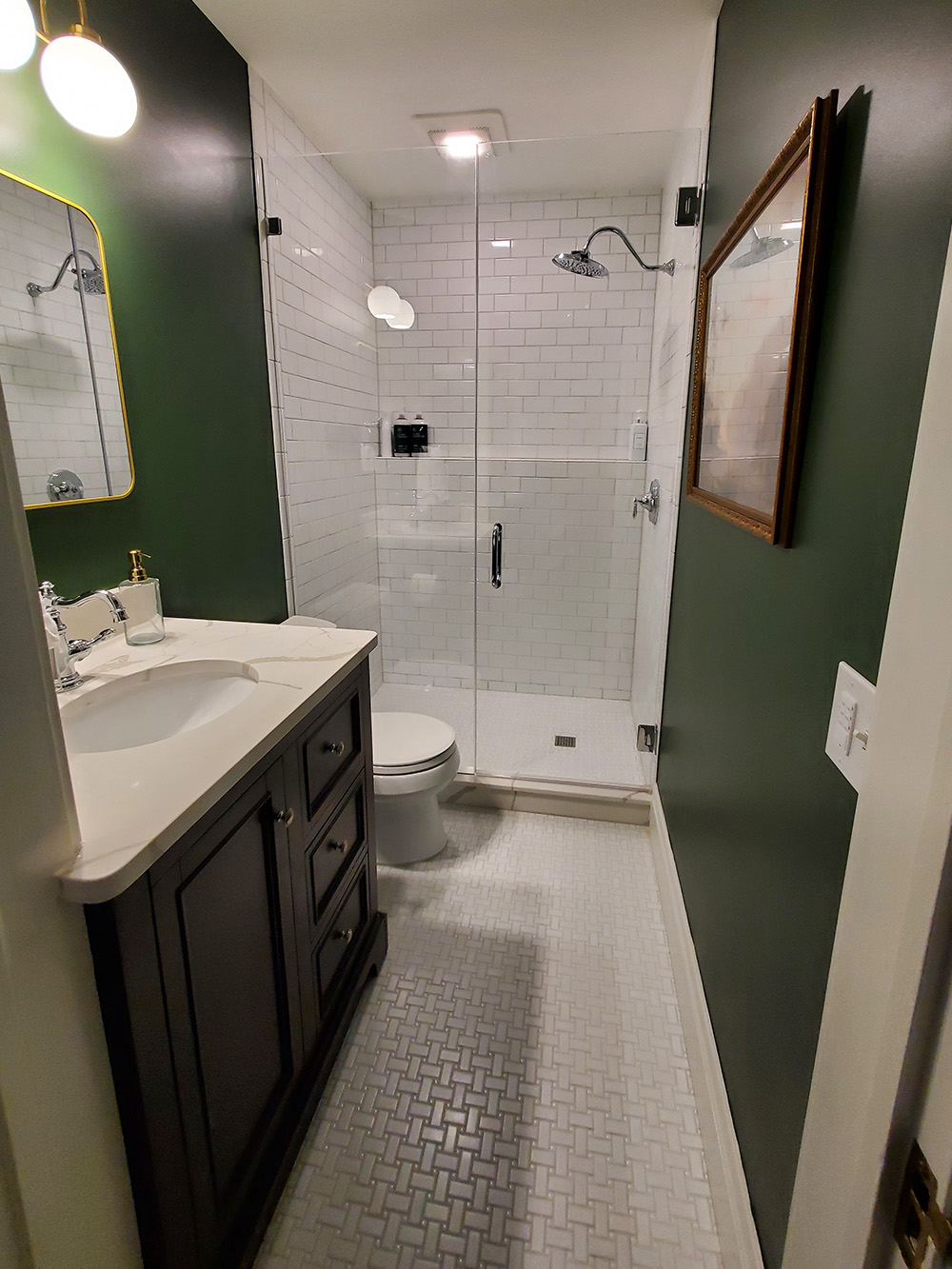 Bathroom after remodel