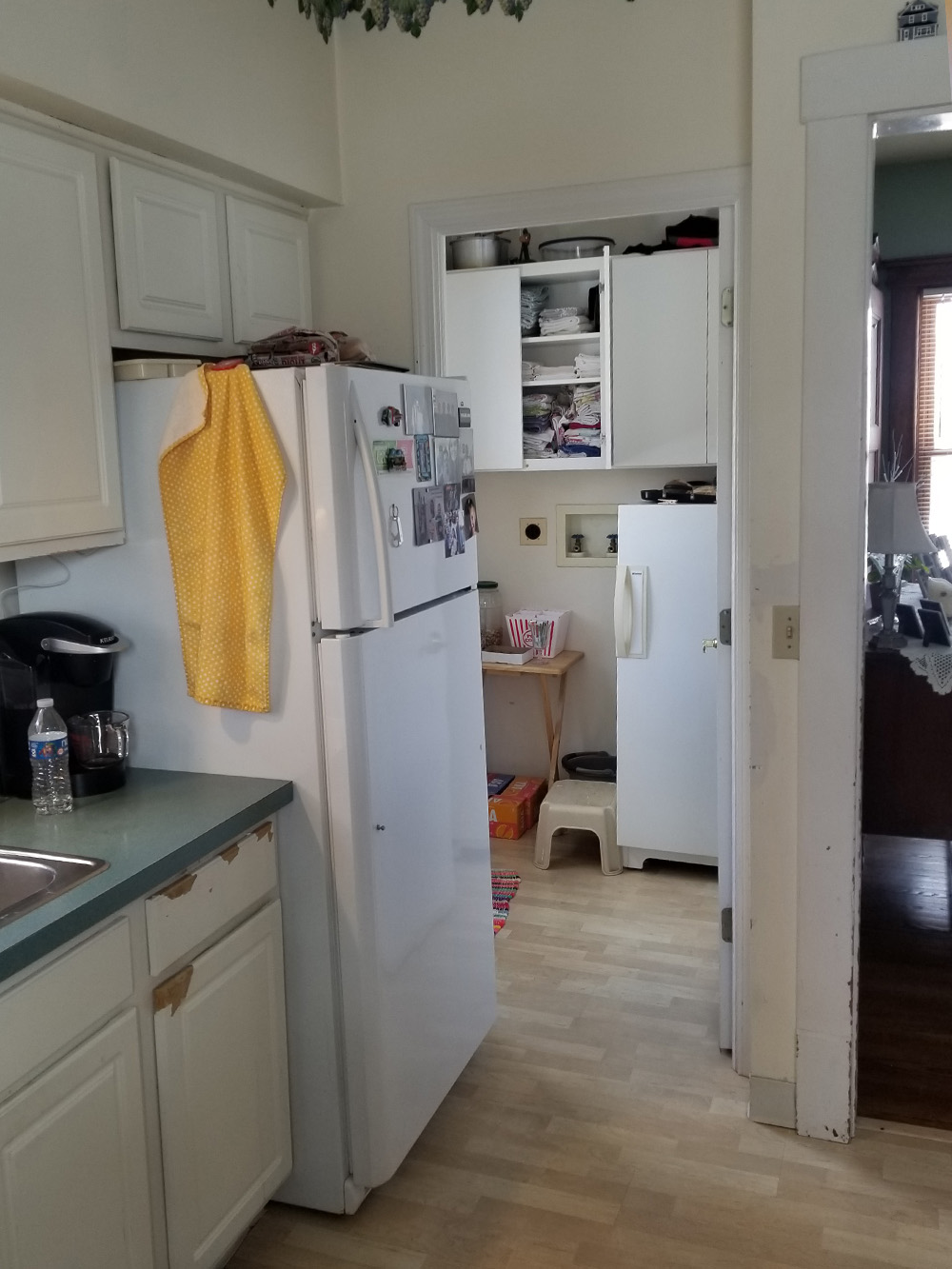Kitchen before remodel